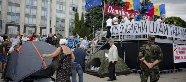 Акции протеста в Кишиневе - Sputnik Грузия