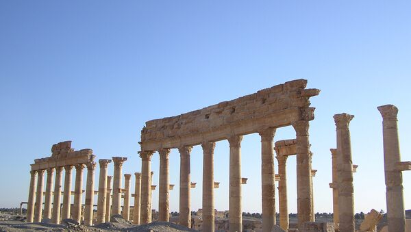 Развалины древнего города Пальмира - Sputnik Грузия