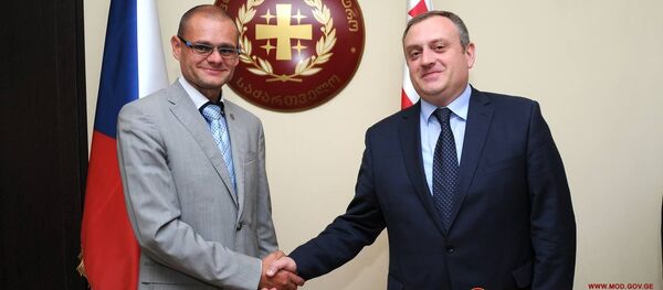 შეხვედრა თავდაცვის სამინისტროში შეხვედრა თავდაცვის სამინისტროში - Sputnik საქართველო