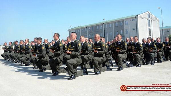 Более ста юнкеров стали выпускниками Академии обороны Грузии - Sputnik Грузия