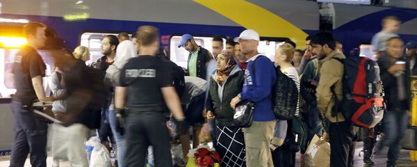 მიგრანტები გერმანიაში მიგრანტები გერმანიაში - Sputnik საქართველო