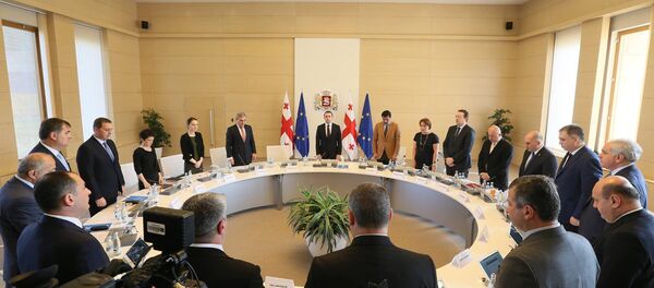 მთაავრობის სხდომა მთაავრობის სხდომა - Sputnik საქართველო