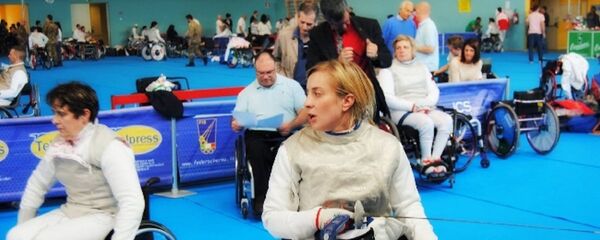 Ирма Хецуриани завоевала серебро на Чемпионате Мира по фехтованию среди паралимпийцев Ирма Хецуриани завоевала серебро на Чемпионате Мира по фехтованию среди паралимпийцев - Sputnik Грузия