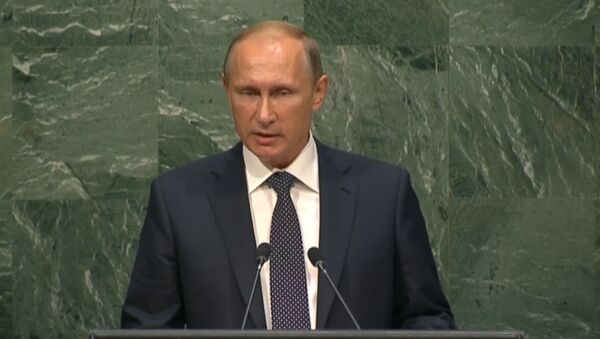 Выступление Владимира Путина на 70-й сессии Генеральной Ассамблеи ООН - Sputnik Грузия