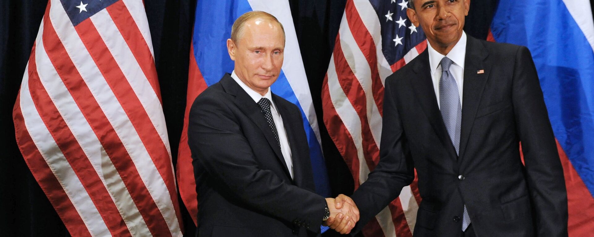 რუსეთისა და აშშ–ის პრეზიდენტები: ვლადიმირ პუტინი და ბარაკ ობამა - Sputnik საქართველო, 1920, 25.12.2015