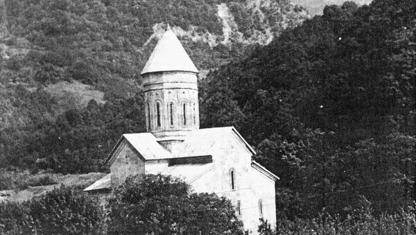 Храм Богоматери Баракони в Раче - Sputnik Грузия