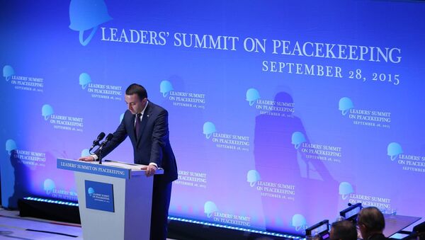 Премьер Грузии Ираклий Гарибашвили принял участие в саммите мировых лидеров, посвященном миротворческим операциям ООН - Sputnik Грузия