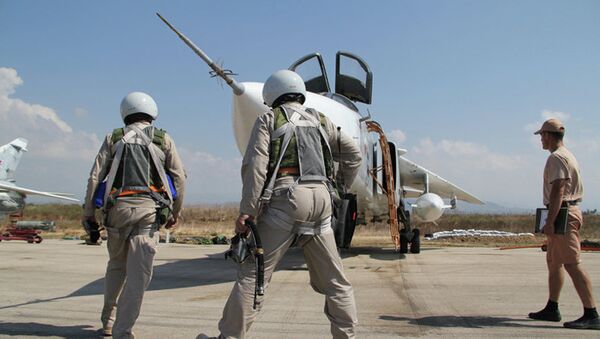 რუსეთის თვითმფრინავი სირიაში - Sputnik საქართველო