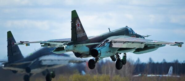 Штурмовик российских ВВС Су-25 - Sputnik Грузия