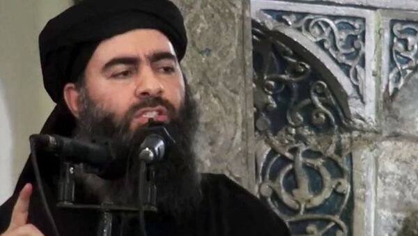 Лидер экстремистской группировки Исламское государство Абу Бакр аль-Багдади - Sputnik Грузия