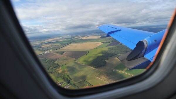 ხედი თვითმფრინავის ფანჯრიდან - Sputnik საქართველო