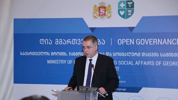 Министр здравоохранения Давид Сергеенко - Sputnik Грузия