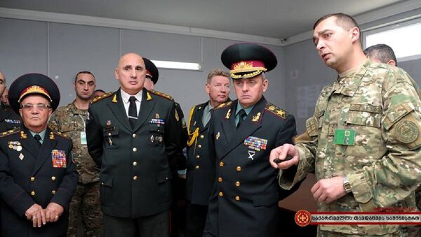 Глава Генштаба вооруженных сил Украины Виктор Муженко в Грузии - Sputnik Грузия