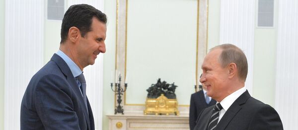 Президент России В.Путин встретился с президентом Сирии Б.Асадом - Sputnik Грузия