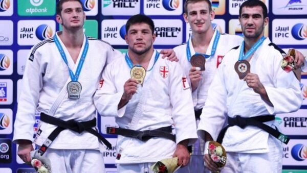 Бека Гвиниашвили выиграл золото Чемпионата Мира по дзюдо - Sputnik Грузия