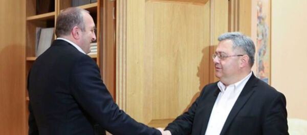 გიორგი მარგველაშვილი და დავით უსუფაშვილი გიორგი მარგველაშვილი და დავით უსუფაშვილი - Sputnik საქართველო