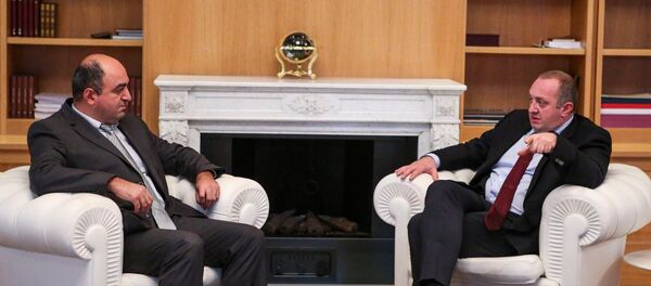 გიორგი მარგველაშვილი და უჩა ნანუაშვილი გიორგი მარგველაშვილი და უჩა ნანუაშვილი - Sputnik საქართველო