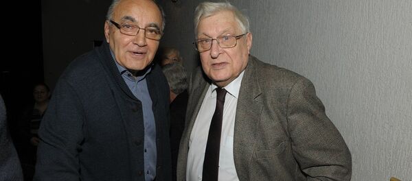 Темур Чхеидзе и Олег Басилашвили - Sputnik Грузия