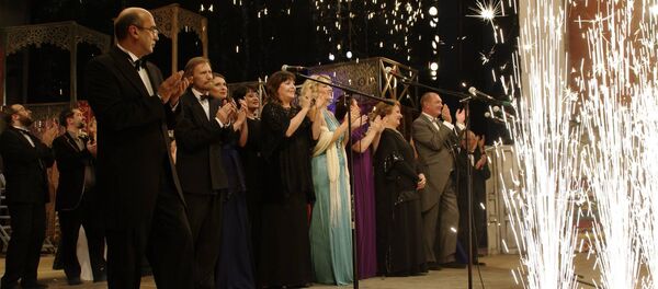 Юбилейный вечер в честь 170-летия Грибоедовского театра Юбилейный вечер в честь 170-летия Грибоедовского театра - Sputnik Грузия