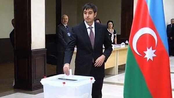 Гейдар Алиев, сын президента Азербайджана Ильхама Алиева - Sputnik Грузия