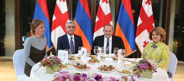 Президент Армении посетил Грузию - Sputnik Грузия