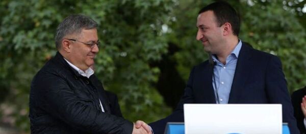 Давид Усупашвили и Ираклий Гарибашвили - Sputnik Грузия