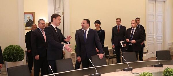 Премьер Грузии Ираклий Гарибашвили в Талине встретился с эстонским коллегой Таави Рыйвасом - Sputnik Грузия