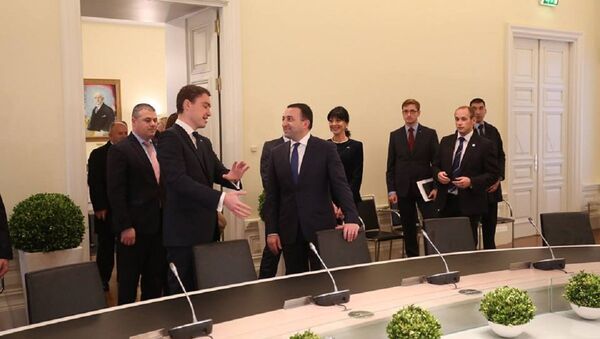 Премьер Грузии Ираклий Гарибашвили в Талине встретился с эстонским коллегой Таави Рыйвасом - Sputnik Грузия
