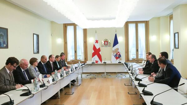 Президент Грузии провел встречу с депутатами Европарламента - Sputnik Грузия