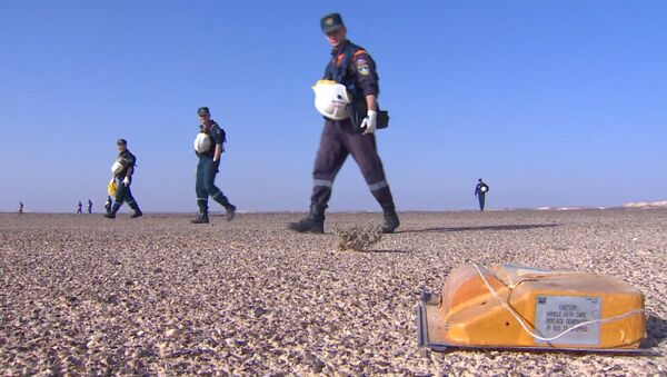 Спасатели цепочкой прочесывали район крушения Airbus A321 в Египте - Sputnik Грузия