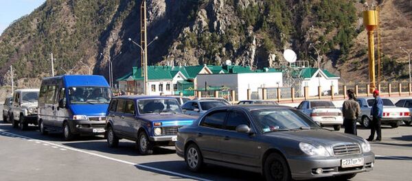 საკონტროლო-გამშვები პუნქტი ზემო ლარსი - Sputnik საქართველო