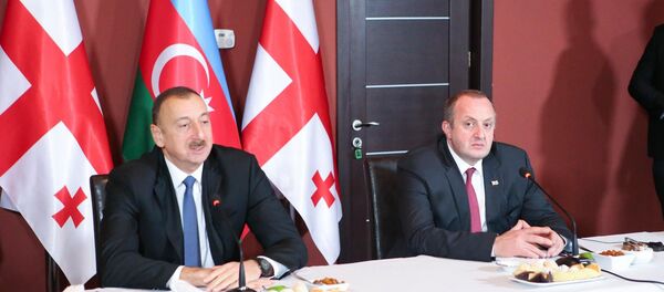 გიორგი მარგველაშვილი და ილჰამ ალიევი გიორგი მარგველაშვილი და ილჰამ ალიევი - Sputnik საქართველო