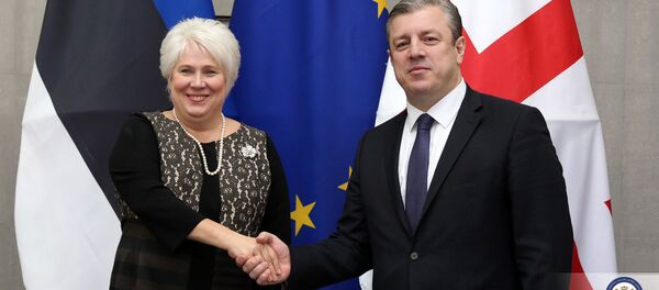 მარინა კალიურანდი და გიორგი კვირიკაშვილი მარინა კალიურანდი და გიორგი კვირიკაშვილი - Sputnik საქართველო