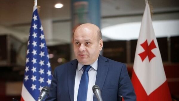 Министр финансов Грузии Нодар Хадури - Sputnik Грузия