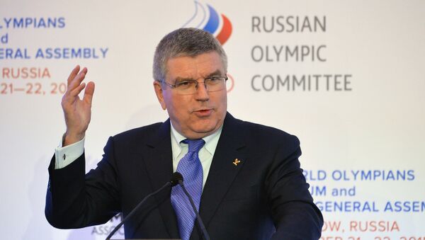 Президент Международного олимпийского комитета (МОК) Томас Бах - Sputnik Грузия