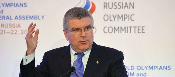 Президент Международного олимпийского комитета (МОК) Томас Бах - Sputnik Грузия