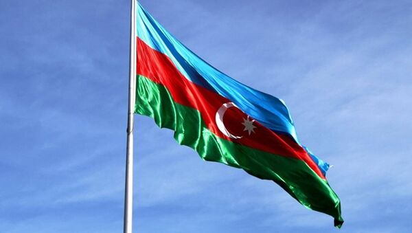 Флаг Азербайджана - Sputnik Грузия