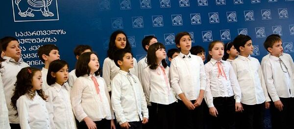 Грузинский детский хор Патара Георгика - Sputnik Грузия