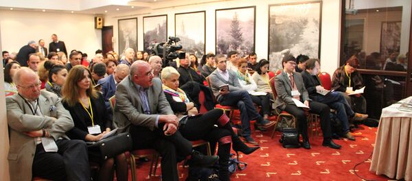 Медиафорум Мир в эпоху потрясений: кто устоит? - Sputnik Грузия