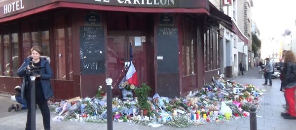 Улицы и районы Парижа в первые дни после серии терактов - Sputnik Грузия