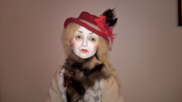 Кукла Фуфала из фильма Древо желания Тенгиза Абуладзе. Автор - Юлия Сорокина - Sputnik Грузия