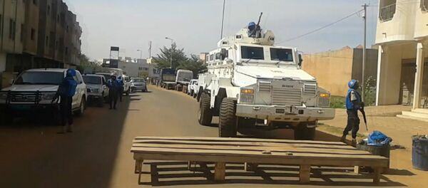 Первые кадры с места захвата заложников в одном из отелей столицы Мали - Sputnik Грузия