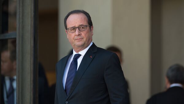 Президент Франции Франсуа Олланд - Sputnik Грузия
