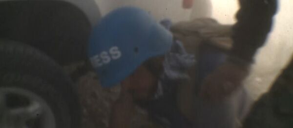 Момент обстрела российских журналистов RT и ТАСС в Сирии - Sputnik Грузия