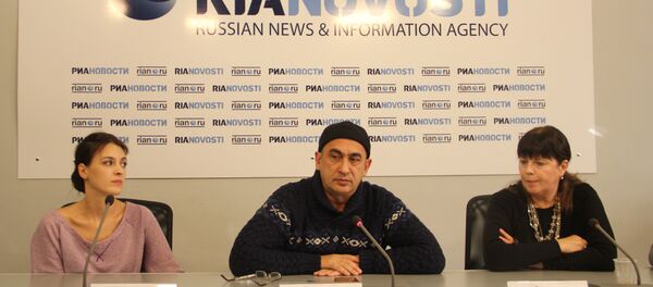 Пресс-конференция актеров Грибоедовского театра - Sputnik Грузия