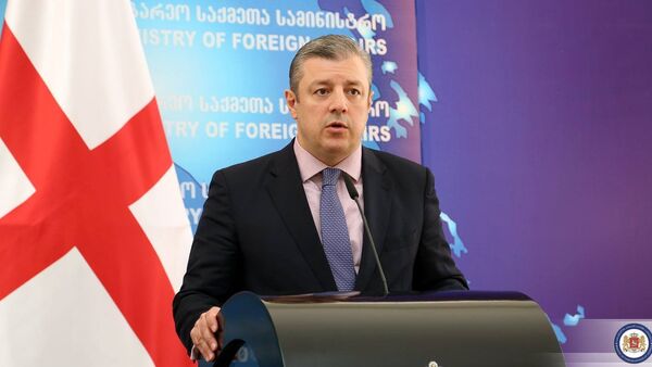 Министр иностранных дел Грузии Георгий Квирикашвили - Sputnik Грузия