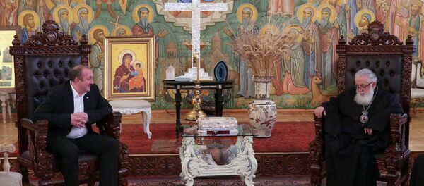 Встреча президента Грузии с Католикосом-Патриархом всея Грузии Илией Вторым - Sputnik Грузия