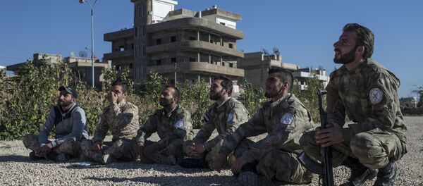 Ассирийские силы самообороны Соторо в городе Камышли - Sputnik Грузия