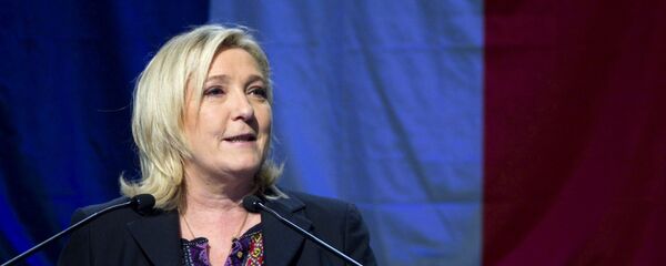 Лидер политической партии Национальный фронт Марин Ле Пен - Sputnik Грузия