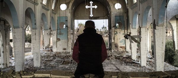 დაიშელების მიერ განადგურებული ქრისტიანული ტაძარი - Sputnik საქართველო